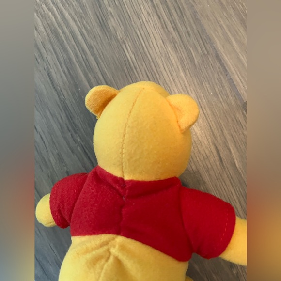 winnie the pooh plush small 5.5” bean bag suffed animal - Picture 3 of 11